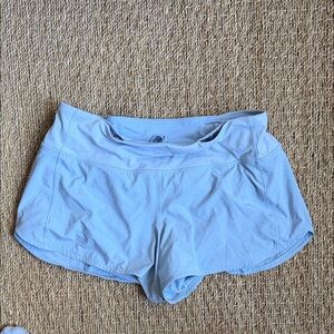 Light Blue Lululemon Shorts
